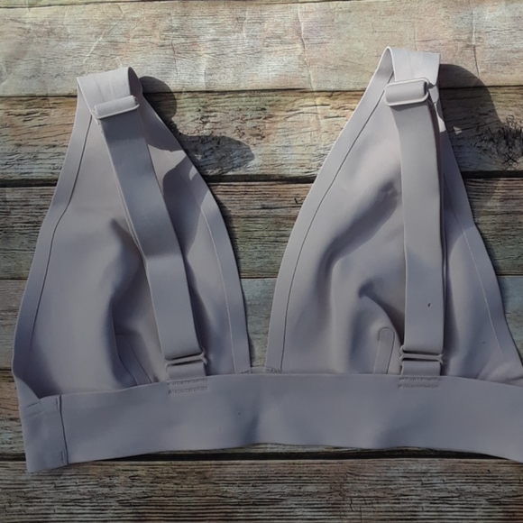 NWT FP Erin Scuba Neo Plunge Bralette Pink - Picture 10 of 14